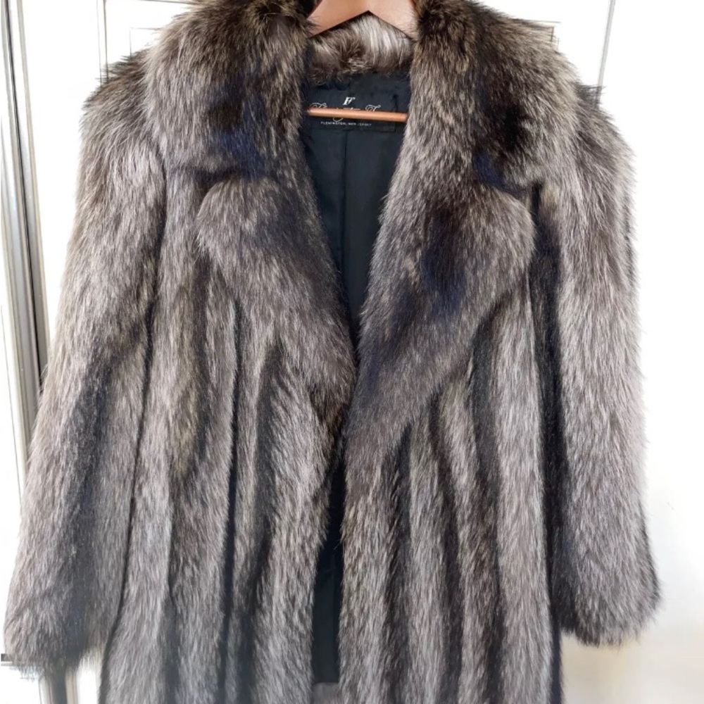 Flemington Furs Luxurious Raccoon Fur Coat